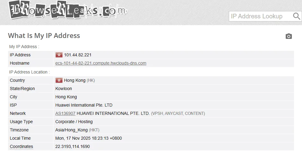 1. What is BrowserLeaks?